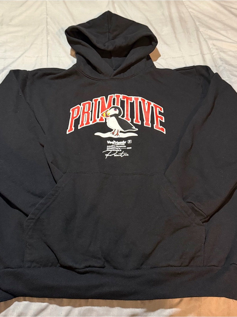 VeeFriends x Primitive Collaboration Hoodie Black Large Gary Vee Exclusive